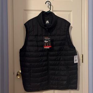 Zeroxposure  Men's Quilted Black Vest